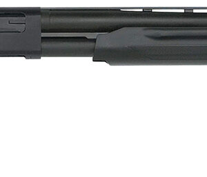 Mossberg 56420 500 All Purpose Full Size 12 Gauge Pump 3" 5+1 28" Matte Blued Vent Rib Barrel, Matte Blued Integral Scope Mount Steel Receiver, Fixed Black Synthetic Stock, Right Hand, Accu-Set Chokes