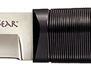 Cold Steel 20PC Finn Bear 4" Fixed Plain 4116 Stainless Steel Blade/Black Polypropylene Handle
