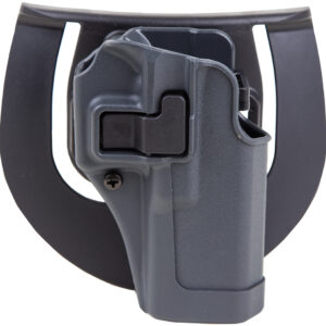 Blackhawk 413513BKR Serpa CQC Sportster OWB Size 13 Gun Metal Gray Polymer Paddle Compatible w/Glock 20/21/37/S&W M&P Right Hand