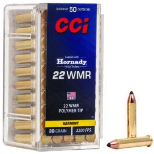 CCI 0073 VMAX  22WMR 30gr Hornady V-Max 50 Per Box/40 Case