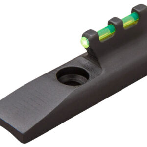 TruGlo TG965G Front Sight  Green Fiber Optic Front/Black Frame Fits Browning Buck Mark Fits Ruger MK II/MK III/MK IV, 22/45, Front Post Screw Mount