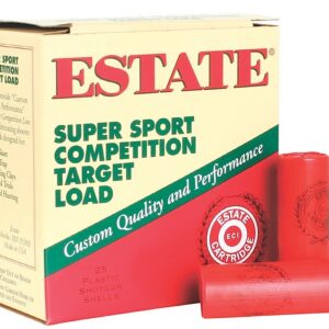 Estate Cartridge SS12L75 Super Sport Competition Target 12Gauge 2.75" 1 1/8oz 7.5Shot 25 Per Box/10 Case