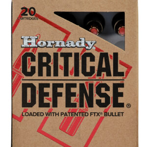 Hornady 80260 Critical Defense  223Rem 73gr Flex Tip eXpanding 20 Per Box/10 Case