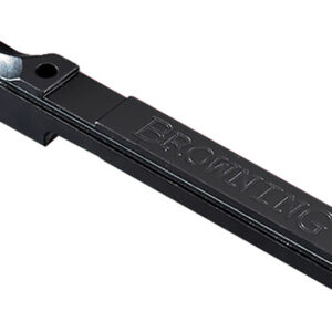 Durable black gun cleaning tool with "BROWNING" branding for firearm maintenance.