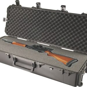 Pelican IM3220X0001 Storm Long Case 44" Black HPX Resin 2 gun w/Wheels