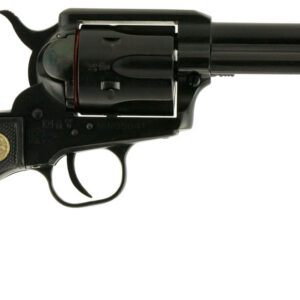 Chiappa Firearms CF340250D SAA 1873  Medium Frame 22 LR/22 WMR 6 Shot, 4.75" Blued Steel Barrel, Cylinder & Frame, Black Plastic Grip, Exposed Hammer