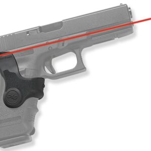 Crimson Trace 0124301 Lasergrips  Compatible w/Glock Gen3 17/17L/19/22/23/31/32/34/35/37/38,Red Laser Black Polymer