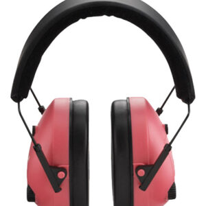 Champion Targets 40975 Electronic Muffs  25 dB Over the Head Pink/Black