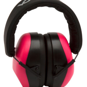 Pyramex VGPM8010PC Venture Gear V80 Muff Foam 26 dB 32 dB Over the Head Orange Pink/Black Adult 1 Pair