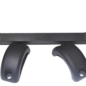 DNZ 18500 Game Reaper Scope Mount/Ring Combo Matte Black 1" Tube Fits Browning A-Bolt/A-Bolt II Long Action Rifle, Medium Rings