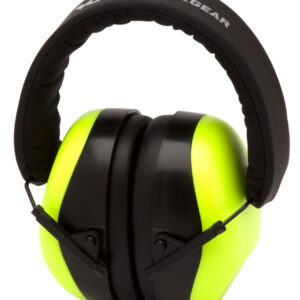Pyramex VGPM8031C Venture Gear V80 Muff Foam 26 dB 32 dB Over the Head Orange Lime/Black Adult 1 Pair