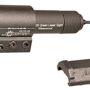 AimShot KT81067 Green Rifle Laser Kit  Matte Black