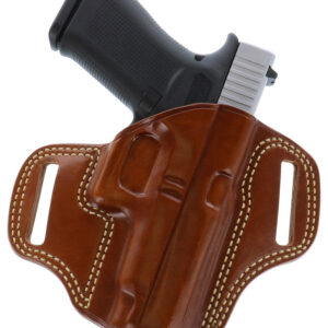 Galco CM158 Combat Master  OWB Tan Leather Belt Slide Fits S&W J Frame Fits Charter Arms Undercover Right Hand