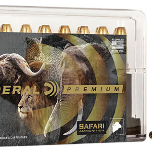 Federal P416T2 Premium Safari Cape-Shok 416Rigby 400gr Trophy Bonded Sledgehammer Solid 20 Per Box/10 Case