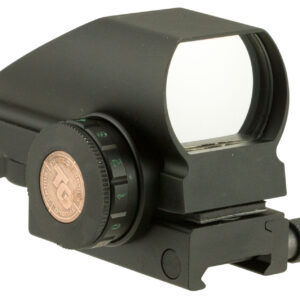 Truglo TG8380BN Tru-Brite 1x 34mm Illuminated 4 Pattern Red/Green CR2032 Lithium Black Matte