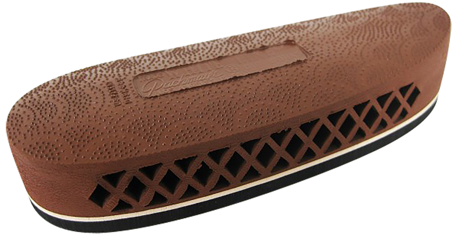 Pachmayr 00002 F325 Deluxe Brown w/White Line Large Rubber For Rifle/Shotgun