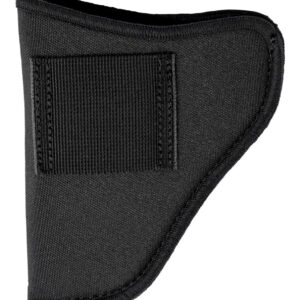 Uncle Mike's 21110 GunMate Hip Holster IWB Size 10 Black Tri-Laminate Belt Clip/Belt Loop Fits Large Frame Pistol Fits 4" Barrel Belt 2" Wide Ambidextrous