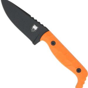 COBRATEC KING PIN ORANGE 4" FIXED BLADE