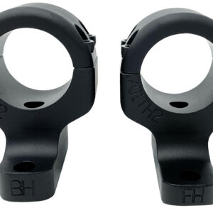 DNZ 701H2 Game Reaper 2 Scope Mount/Ring Combo Matte Black 1" Howa
