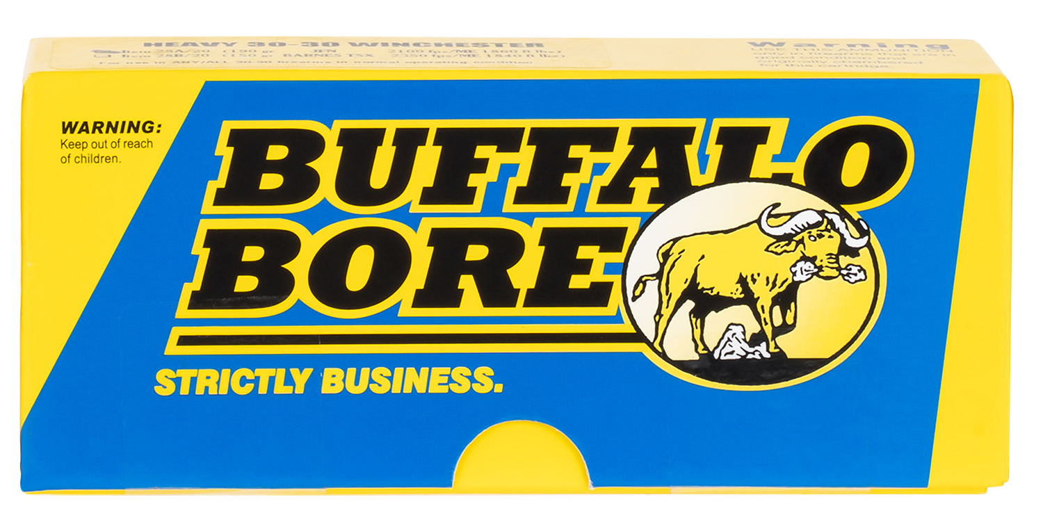 Buffalo Bore Ammunition 19G20 Tactical Strictly Business 357Mag 125gr Jacketed Hollow Point 20 Per Box/12 Case