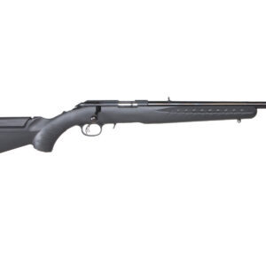 High-quality bolt-action rifle with scope and synthetic stock for hunting or sport shooting.