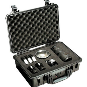 Pelican 1500000110 Protector Case Black Polypropylene Holds Handgun