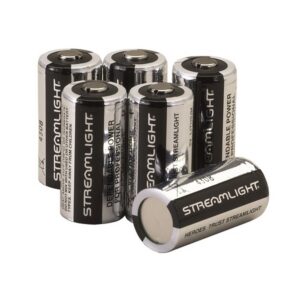 STREAMLIGHT CR123A LITHIUM BATTERIES 6PK