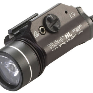 Streamlight 69260 TLR-1 HL Gun Light  Black Anodized 1,000 Lumens White LED