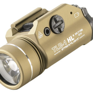 Streamlight 69266 TLR-1 HL Gun Light  Flat Dark Earth 1,000 Lumens White LED