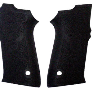 Hogue 40010 Grip Panels  Black Rubber for S&W 5906, 4006