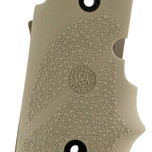Hogue 98083 Rubber Grip  Flat Dark Earth with Finger Grooves for Sig P938 with Ambidextrous Safety