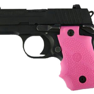 Hogue 38007 Rubber Grip  Pink with Finger Grooves for Sig P238