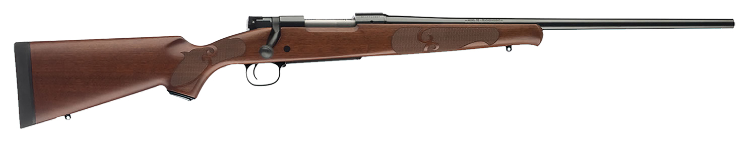 Winchester Guns 535201220 Model 70 Featherweight Compact 308 Win Caliber with 5+1 Capacity, 20" Barrel, Brushed Polish Blued Metal Finish & Satin Walnut Fixed Feather Checkered Stock Right Hand