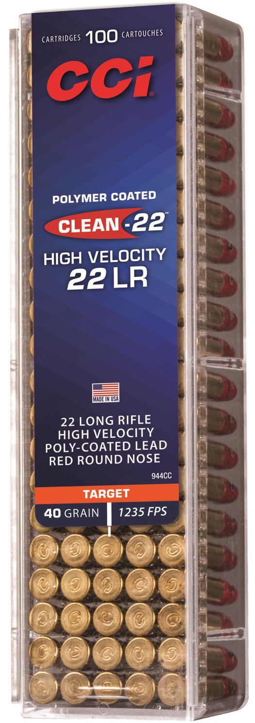 CCI 22LR 40GR C22 HV REDRN 100