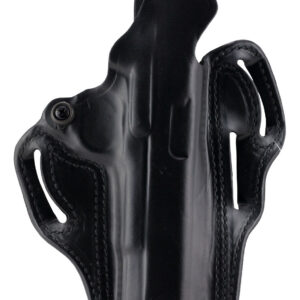 DeSantis Gunhide 001BAM9Z0 Thumb Break Scabbard OWB Black Leather Belt Loop Fits S&W M&P Fits S&W M&P 2.0 Compact Right Hand