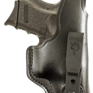 DeSantis Gunhide 033BAX7Z0 Dual Carry II  IWB/OWB Black Leather Belt Clip Fits S&W M&P Shield 9/40 & S&W M&P Shield 2.0 Right Hand