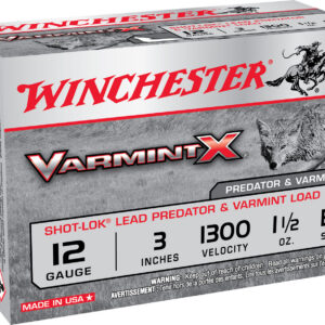 Winchester Ammo X123VBB Varmint X Shot-Lok 12Gauge 3" 1 1/2oz BBShot 10 Per Box/10 Case