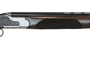 CZ-USA 06455 WingShooter Elite 12 Gauge 3" 2rd 28" Gloss Black Chrome Barrel, Engraved Satin-Gloss Chrome Metal Finish, Turkish Walnut Stock Includes 5 Chokes