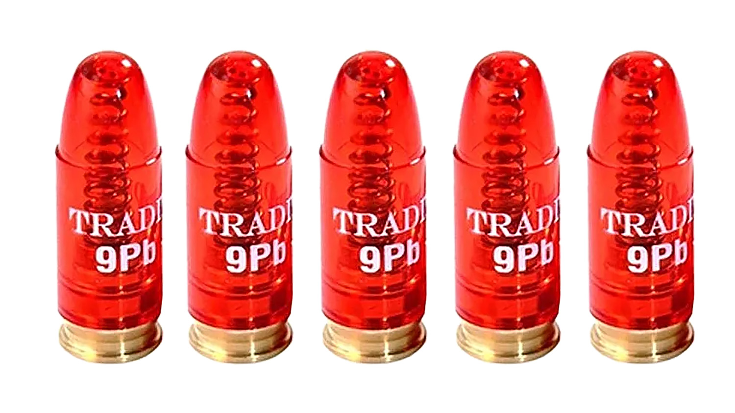 Traditions ASM9 Snap Caps Handgun 9mm Plastic w/Brass Base 5/Pack