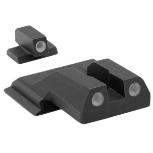 Meprolight USA 117703101 Tru-Dot Green Tritium Green Tritium/Black Frame, S&W M&P Shield/Shield Plus/Shield 2.0