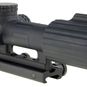 Trijicon 1600002 VCOG  Black Hardcoat Anodized 1-6x 24mm LED Illuminated Red Horseshoe Dot w/Crosshair 223 55gr Reticle