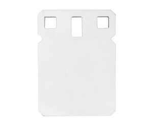 B/C 4" 3/8" STEEL TRGT SQUARE PLATE