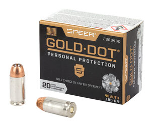 SPR GOLD DOT 45ACP 185GR HP 20/200