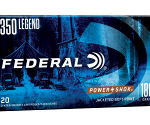 FED PWRSHK 350LEG 180GR SP 20/200