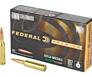 FED GOLD MDL 6MMCRD 107GR SMK 20/200