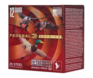 FED ULT STL 12GA 3" 1.25OZ #2/#4 25