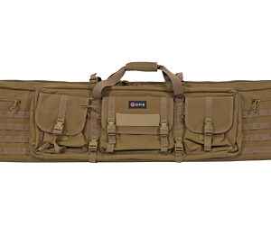 GPS DOUBLE RIFLE CASE 55" FDE