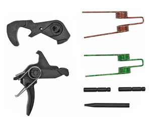 High-quality firearm cleaning hooks, springs, and pins for gun care and maintenance.