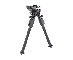 Tripod for firearm photography and display.