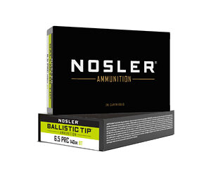 NOSLER 6.5 PRC 140GR BT 20/200